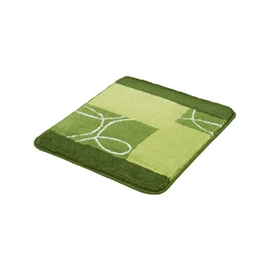 Abbildung von Kleine Wolke Badteppich Curly grün 55 x 65 cm