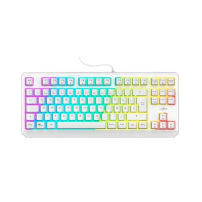 Abbildung von uRage Gaming Tastatur &quot; Exodus 220 TKL&quot; QWERTZ (Gamer Keyboard ohne Ziffernblock, Tenkeyless DE Layout, RGB beleuchtete Tasten, Anti Ghosting) weiß