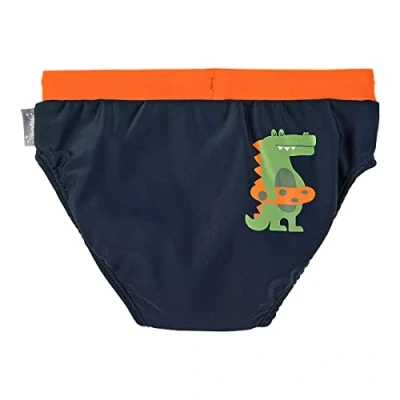 Abbildung von Sterntaler Baby Jungen Krokodil Badehose, Marine, 80