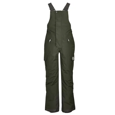 Abbildung von killtec Jungen Skihose/Funktionslatzhose mit Schneefang und Kantenschutz KSW 406 BYS SKI PNTS, dunkeloliv, 164, 42089 000