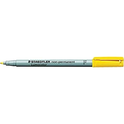 Abbildung von STAEDTLER Lumocolor non permanent F Marker gelb 0.6 mm