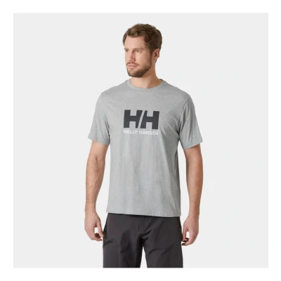 Abbildung von Helly Hansen Herren HH Logo T Shirt 3.0, Grau Melange, XL