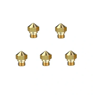Abbildung von SIENOC 3D Drucker Extruder Düse Druckkopf kompatibel für M7 MK10 Makerbot 1,75 mm (0,3mm, 5 Stück)