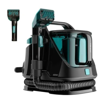 Abbildung von Cecotec Polsterstaubsauger Conga 5000 Carpet&amp;Spot Clean XXL. 650 W, Zwei Tanks, einer für sauberes Wasser und schmutziges Wasser, Wassersprüher 11 kPa Saugleistung
