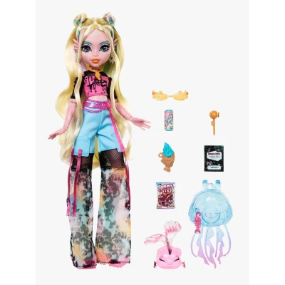 Abbildung von MonsterHigh™ Anziehpuppe »Lagoona Blue mit Haustier Neptuna«