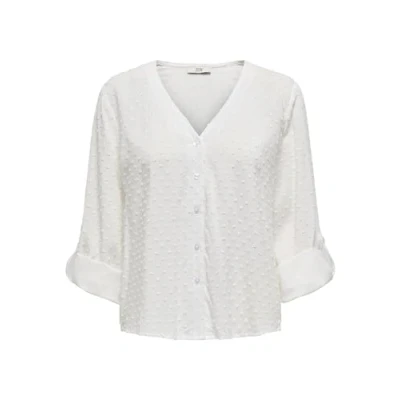 Abbildung von JDY Jdydiana LIFE Hemdbluse, Damen, Größe: XS, Cloud dancer
