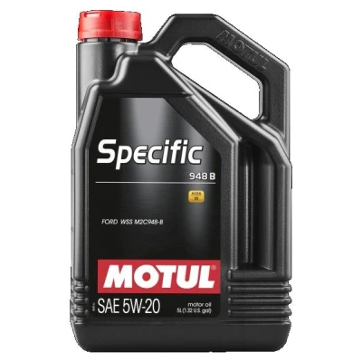 Abbildung von Motul Specific 948B 5W 20 5l Motoröl 106352 KIA: cee‘d II Hatchback, Sportage III, Sportswagon, FORD: Galaxy Mk2 MPV, FIESTA 6