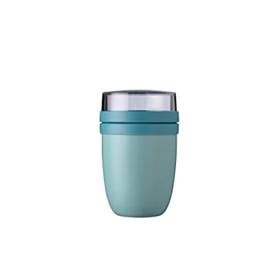 Abbildung von Mepal Isolierter Lunchpot Ellipse Thermo Praktischer Joghurtbecher &amp; Suppenbecher zum Mitnehmen 6 8 Stunden heiß 12 kalt 500 ml Nordic Green