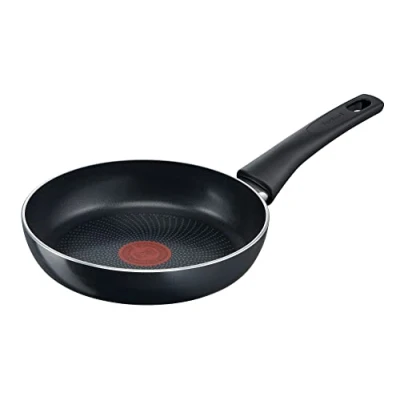 Abbildung von Tefal C27802 Generous Cook Bratpfanne 20 cm Antihaftversiegelung Thermo Signal Fusion Boden für alle Herdarten Induktion tiefe Form Schwarz