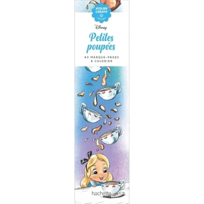 Abbildung von marque pages Disney Petites poupées: 40 à colorier
