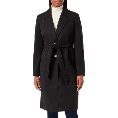 Abbildung von Pieces Pcnasha COAT Klassischer Mantel, Damen, Größe: Medium, Black
