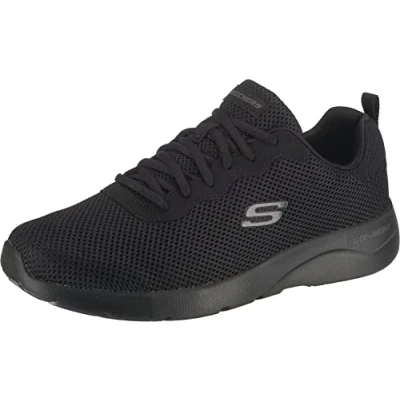 Abbildung von Skechers Herren Dynamight 2.0 Rayhill Sneaker, Black Mesh Pu Trim, 42.5 EU