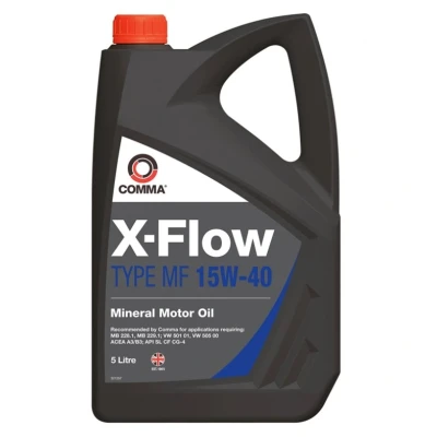 Abbildung von Comma X Flow MF 15W 40 5l Motoröl XFMF5L VOLKSWAGEN: Golf 4, 5, Polo IV Hatchback, AUDI: A6 C6 Avant, A3 Sportback, A4 B7 Avant