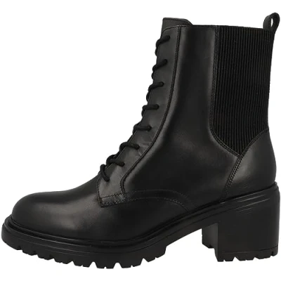 Abbildung von Geox Damen D Damiana Ankle Boot, Black, 40 EU