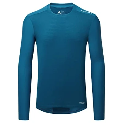 Abbildung von Altura Esker Polartec Langarm Wasserabweisend Thermo Radtrikot Marineblau Größe L