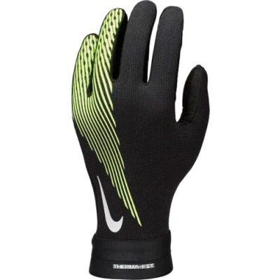 Abbildung von Nike Kinder Academy Thermafit Ho24 Handschuhe, Black/Black/Volt, L