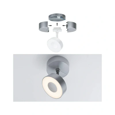 Abbildung von Paulmann Schienensystem Leuchten »URail Schienenspot Base Einzelspot max. 50W 230V«, (1 tlg.)