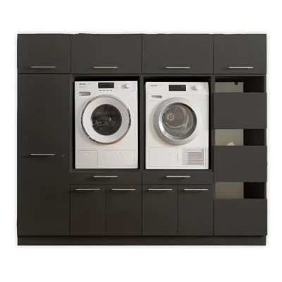 Abbildung von Laundreezy Mehrzweckschrank Set »LAUNDREEZY LDSK15«, Breite 235 cm