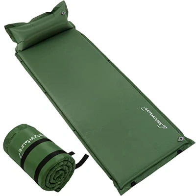Abbildung von Clostnature Camping Selbstaufblasende Isomatte 3,8/5/7,6 cm Dick Outdoor Selbstaufblasbare Schlafmatte mit Kleines Packmaß, Leicht Aufblasbare Luftmatratze für Sport, Trekking, Winter