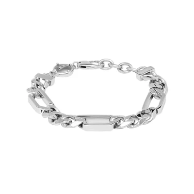 Abbildung von Diesel Steel Unisex Armband silvercoloured, Größe: One Size, Silver coloured
