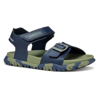 Abbildung von Geox J FUSBETTO BO Sandal, Navy/Military, 28 EU