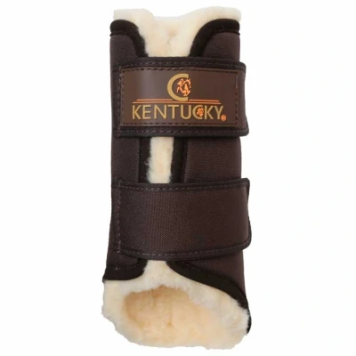 Abbildung von Kentucky Horsewear Turnout Boots Solimbra Vorderbeine Braun Warmblut