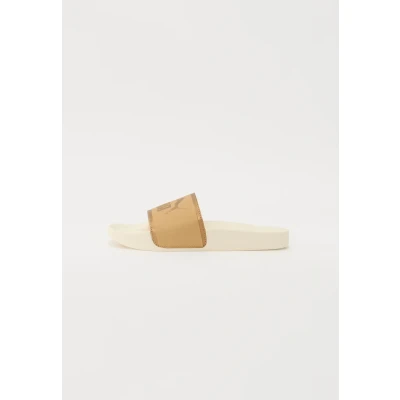Abbildung von Puma Leadcat AQUA Metallics Hausschuh, Damen, Größe: 35.5, Alpine snow/gold coloured/light sand Schuhe