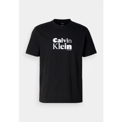 Abbildung von Calvin Klein BOLD Tshirt print, Herren, Größe: Medium, Black