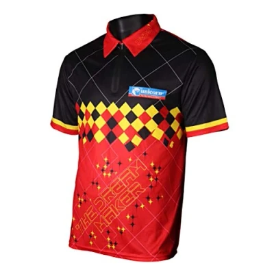 Abbildung von Unicorn Darts Herren Offizielles 2019 Dimitri Van Den Bergh Hemd