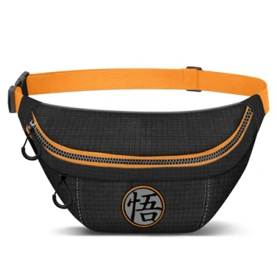 Abbildung von Dragon Ball Z Smart Gürteltasche, Schwarz, 20 x 15 cm