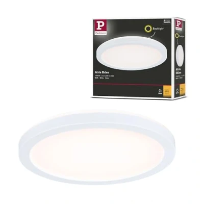 Abbildung von Paulmann 711.52 LED Panel Atria Shine Backlight IP44 rund 190mm 11,2W 850lm 3000K Weiß