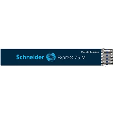 Abbildung von Schneider 7513 Express 75 M Kugelschreiber Mine (dokumentenecht) 10er Packung, blau