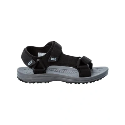 Abbildung von Jack Wolfskin WAVE Breaker Trekkingsandale, Herren, Größe: 42, Black Schuhe