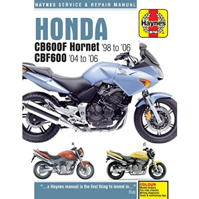 Abbildung von Honda CB600F Hornet &amp; CBF600 (98 06) Haynes Repair Manual