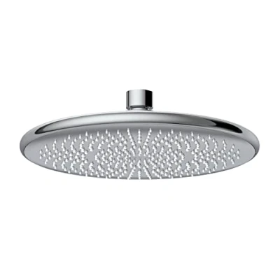 Abbildung von WENKO Wasserspar Regenduschkopf Watersaving, Kopfbrause mit System, ABS, Chrom/Grau, rund, Ø 22,5 cm
