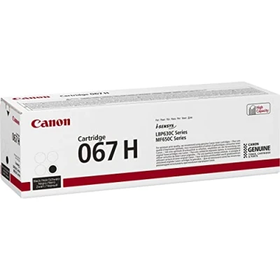 Abbildung von Canon 067 H Mit hoher Kapazität Schwarz original Tonerpatrone für i SENSYS MF651Cw