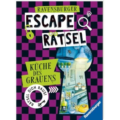 Abbildung von Ravensburger Escape Rätsel: Küche des Grauens Rätselbuch ab 8 Jahre Für Room Fans