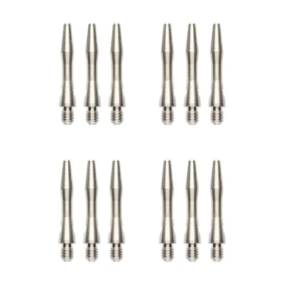 Abbildung von Red Dragon Plain Aluminium Extra Short Dart Shafts 4 sets pro packung (12 wellen in total) &amp; Checkout Card