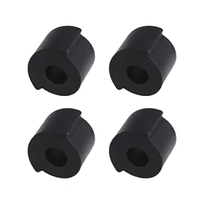 Abbildung von Create idea 4 Stück Stoßdämpfer Anti Vibrations Pad Klappkissen Gummidämpfer Kompatibel mit Ninebot ES1 ES2 ES3 ES4 Elektroroller Schwarz
