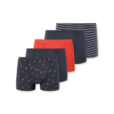 Abbildung von Schiesser 5PACK Panties für Kinder, Größe: 140, Graphit rot