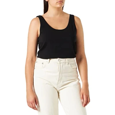 Abbildung von VERO MODA Damen VMMAXI My Soft UU Tank NOOS Top, Schwarz (Black), 38 (Herstellergröße: M)