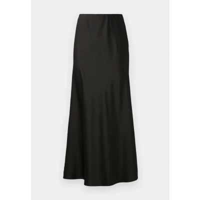 Abbildung von Vero Moda Vmmerle Ankle Skirt Maxirock, Damen, Größe: Large, Black