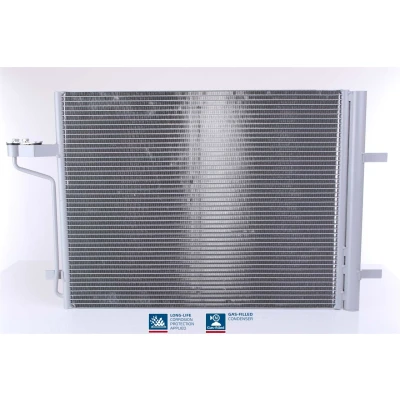Abbildung von NISSENS 940767 Klimakondensator mit Trockner Aluminium 625 R 134a FORD: C Max 2, KUGA 2