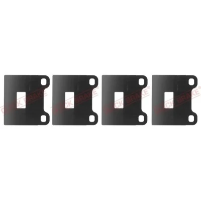Abbildung von QUICK BRAKE W1214 Zubehörsatz, Scheibenbremsbelag MERCEDES BENZ: W123 Saloon, C Class W124 VOLVO: 240 940 I Saloon