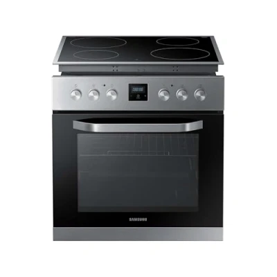 Abbildung von Samsung Herdset F NB69R5701RS bestehend aus Ceranfeld und Einbaubackofen,69 ℓ, versenkbare Knebel, Glaskeramik Kochfläche