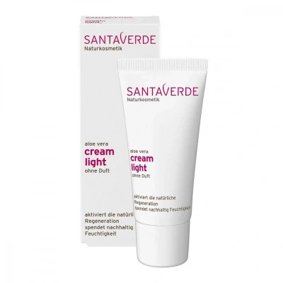Abbildung von Santaverde Aloe Vera creme light ohne Duft