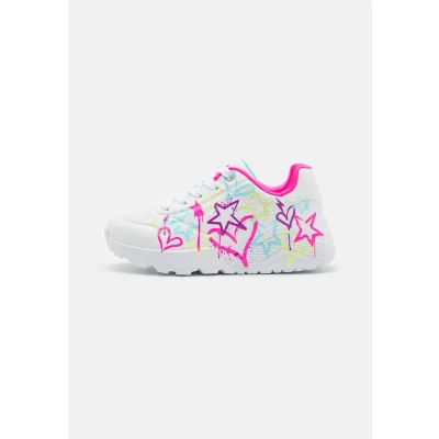 Abbildung von Skechers UNO LITE Sneaker low White/neon multicoloured für Kinder, Größe: 30, multi/coloured Schuhe