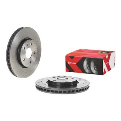 Abbildung von BREMBO 09.A971.1X Bremsscheibe 321 30 5 gelocht/innenbel. beschichtet hochgekohlt mit Schrauben OPEL: Insignia A Sports Tourer, Hatchback