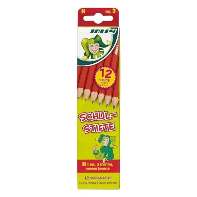 Abbildung von JOLLY Schulstifte H im 12er Pack: Ergonomisch &amp; Langlebig für Schüler/Lehrer, Perfekt den Schulalltag, Made in Austria