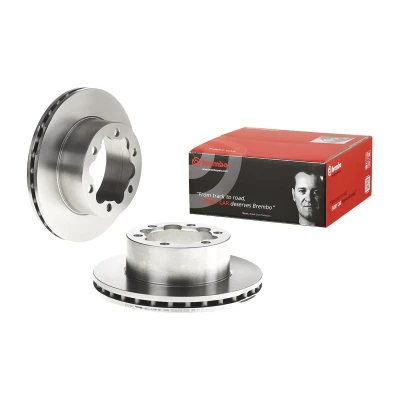 Abbildung von BREMBO 09.9510.14 Bremsscheibe 303 28 6 innenbelüftet hochgekohlt VOLKSWAGEN: Crafter 30 50 Van, 35 Minibus, Platform/Chassis